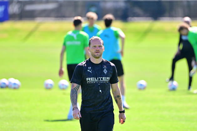 Football, 1st BL, Borussia Mönchengladbach Training