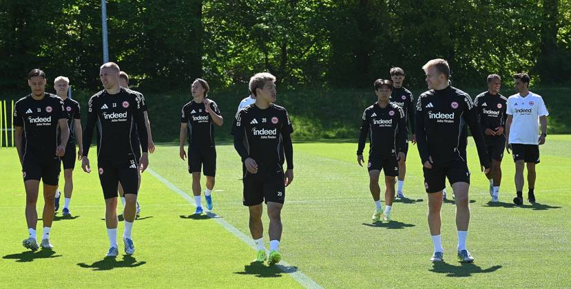 Football, 1st BL, Eintracht Frankfurt Training