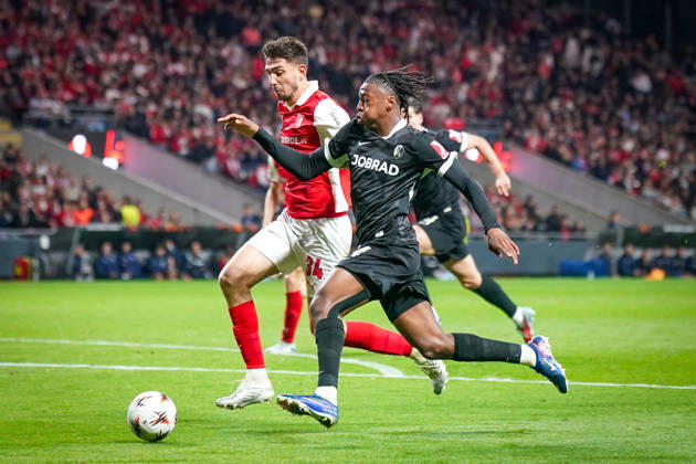 Football, EL, Sporting Braga - SC Freiburg