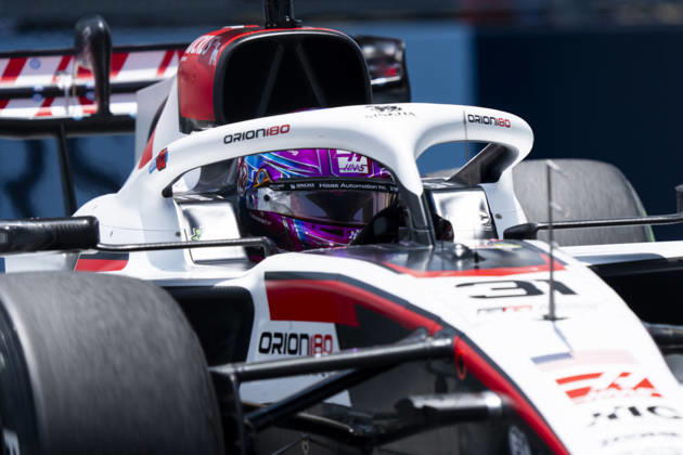 French Formula One driver Esteban Ocon of Haas F1 Team in action during the first free practice session of the Formula One Miami Grand Prix at the Miami International Autodrome in Miami Gardens, Florida on Friday, May 1, 2026. MIA2026050145 GREGxNASH