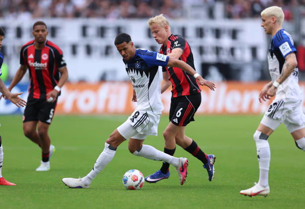 Football, 1. BL, Eintracht Frankfurt - Hamburger SV