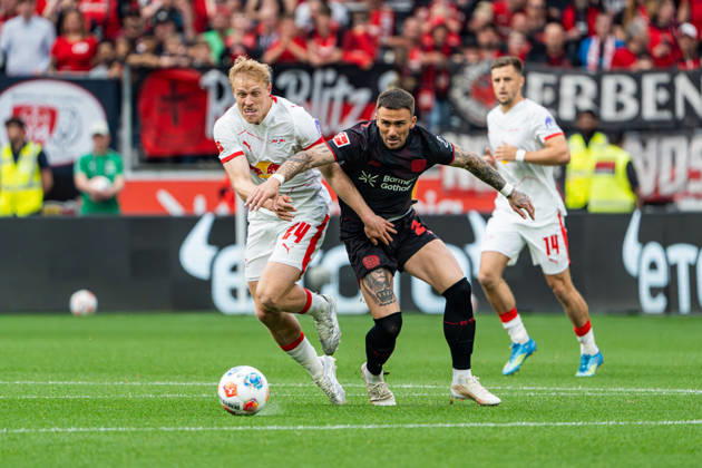 Football, 1. BL, Bayer 04 Leverkusen - RB Leipzig