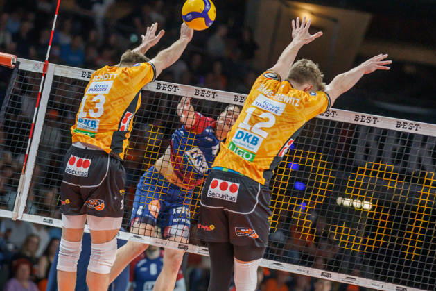 Volleyball, VBL, Playoffs, Berlin Recycling Volleys - SVG Lüneburg