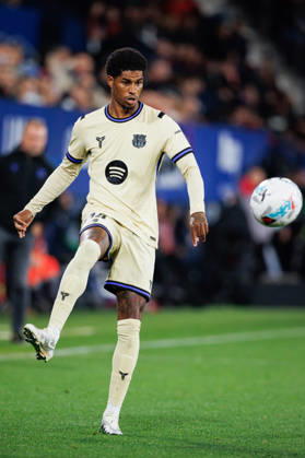 May 2, 2026, Pamplona, Spain: Marcus Rashford FC Barcelona, Barca seen in action during the LaLiga EA SPORTS game between CA Osasuna and FC Barcelona at El Sadar stadium. Final scores; CA Osasuna 1-2 FC Barcelona. CA Osasuna Vs FC Barcelona In Pamplona, Spain - 02 May 2026 - ZUMAs197 20260502_aaa_s197_366 Copyright: xMaciejxRogowskix
