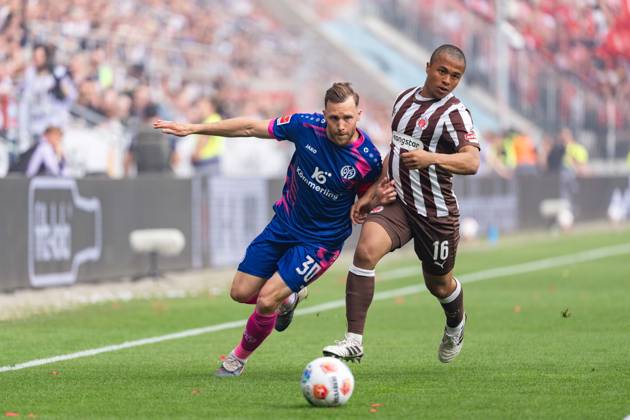 Football, 1st BL, FC St. Pauli - FSV Mainz 05
