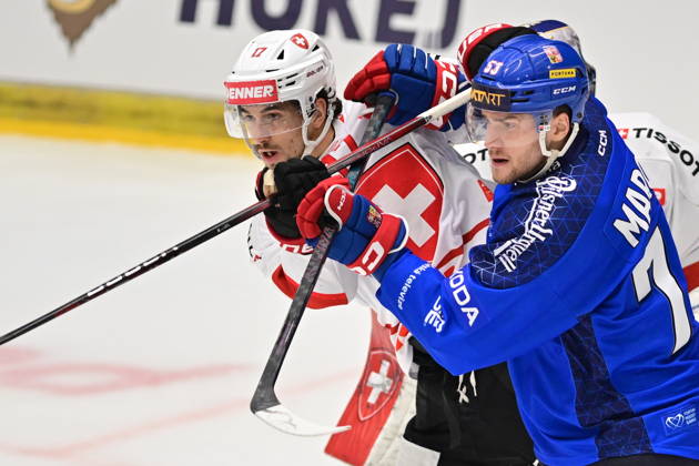 Ice Hockey, Euro Hockey Tour, Czech Republic - Switzerland