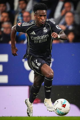 May 3, 2026, Barcelona, Spain, Spain: Vinicius Junior (Jr) of Real Madrid uring the LaLiga match between RCD Espanyol de Barcelona and Real Madrid CF at RCDE Stadium on May 03, 2026 in Barcelona, Spain. RCD Espanyol De Barcelona V Real Madrid CF - LaLiga - ZUMAm308 20260503_zsp_m308_057 Copyright: xMatthieuxMirvillex
