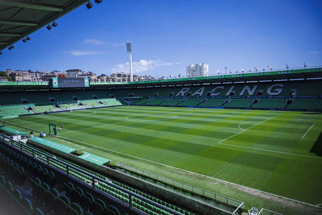 Real Racing Club de Santander vs SD Huesca - LaLiga Hypermotion - 03 05 2026 General view of El Sardinero stadium during the LaLiga Hypermotion match between Real Racing Club de Santander and SD Huesca at Estadio El Sardinero on May 03, 2026 in Santander, Spain. Santander Spain Copyright: xPabloxGarcia PGSxPhotoxAgencyx