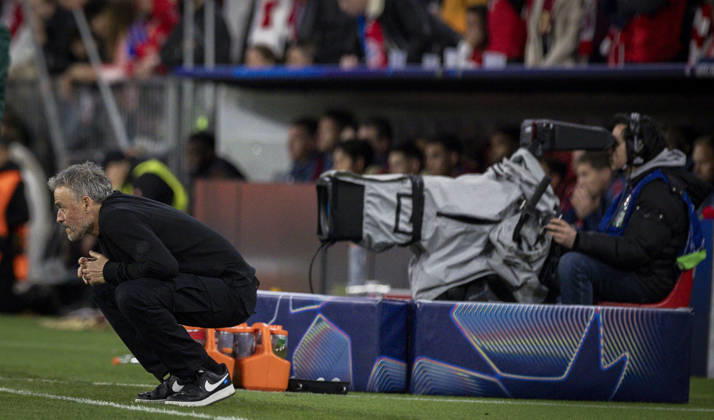 Munich, Germany 06th May 2026 Coach Luis Enrique PSG FC Bayern Munich Paris Saint Germain 06 05 2026