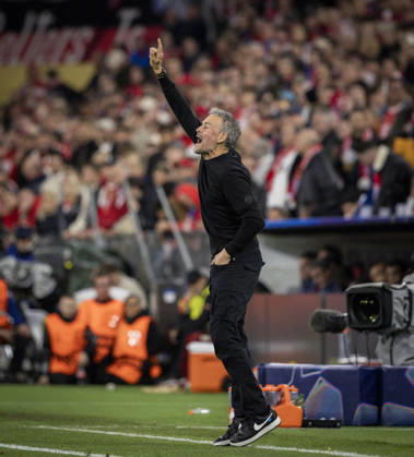 Munich, Germany 06th May 2026 Coach Luis Enrique PSG FC Bayern Munich Paris Saint Germain 06 05 2026