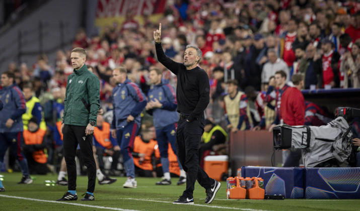 Munich, Germany 06th May 2026 Coach Luis Enrique PSG FC Bayern Munich Paris Saint Germain 06 05 2026