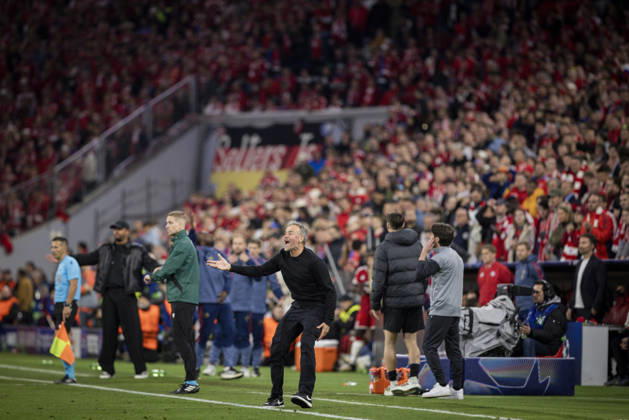 Munich, Germany 06th May 2026 Coach Luis Enrique PSG FC Bayern Munich Paris Saint Germain 06 05 2026