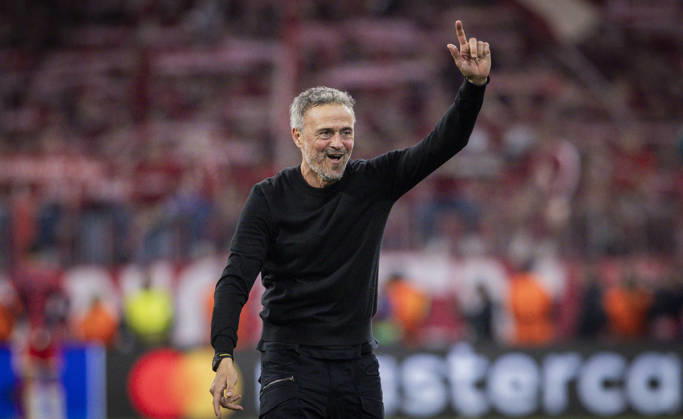 Munich, Germany 06th May 2026 Coach Luis Enrique PSG FC Bayern Munich Paris Saint Germain 06 05 2026