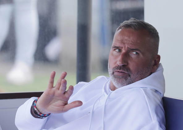Coach Tim Walter Holstein Kiel Football, Men, Season 2025 2026, 2 BL, Holstein Stadion, Holstein Kiel vs 1 FC Magdeburg DFL REGULATIONS PROHIBIT ANY USE OF PHOTOGRAPHS AS IMAGE SEQUENCES AND OR QUASI VIDEO