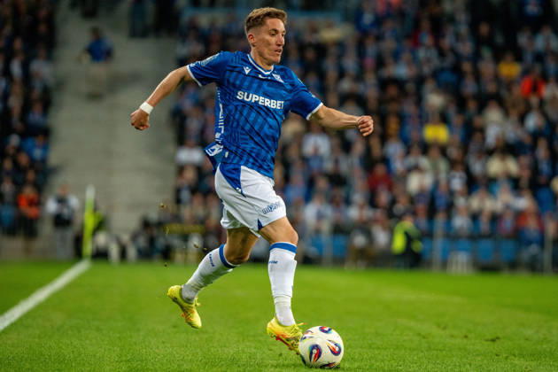 Joel Pereira (2) seen during PKO BP Ekstraklasa - Matchday 32 season 25 26 game between teams of Lech Poznan and Arka Gdynia (Kazimierz Koper Ball Raw Images) Poznan Enea Stadium Poland Copyright: xKazimierzxKoperx KOP_LPOvAGD-26