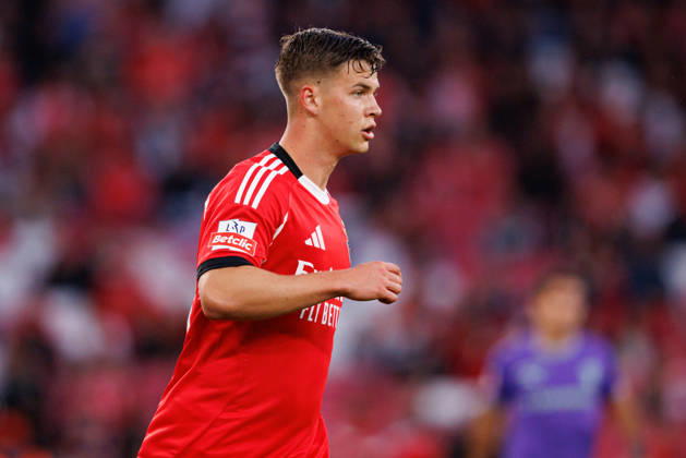 Samuel Dahl seen during Liga Portugal game between teams of SL Benfica and SC Braga (Maciej Rogowski Ball Raw Images PT) Lisboa Estadio Da Luz Portugal Copyright: xMaciejxRogowskix maciejrogowski_slbenfica_braga_252638