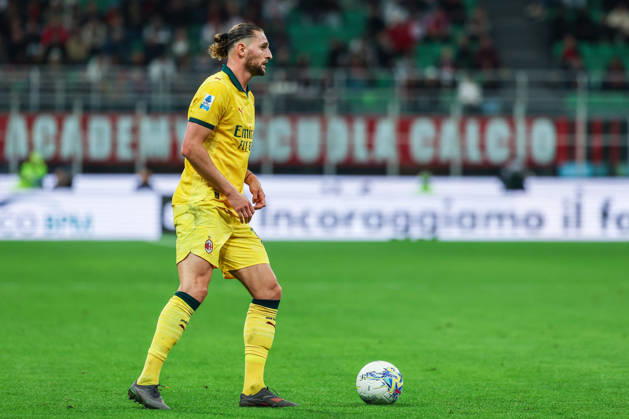 AC Milan vs Atalanta BC, Serie A football, Milano, Italy Adrien Rabiot of AC Milan seen in action during Serie A 2025 26 football match between AC Milan and Atalanta BC at San Siro Stadium in Milan, Italy Italy, Milan, Milan, San Siro Stadium Copyright: xGonzalesxPhoto FCIx