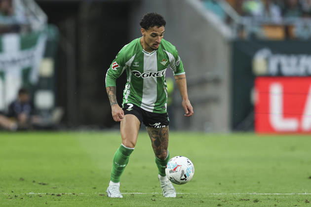 ESP: Real Betis - Elche CF. La Liga EA Sports. Date 36 Antony Dos Santos of Real Betis during the La Liga EA Sports match between Real Betis and Elche CF played at La Cartuja Stadium on May 12, 2026 in Sevilla, Spain. kpng Copyright: xAntonioxPozox xPRESSINPHOTOx AP_260512_BET_ELC_2526_068