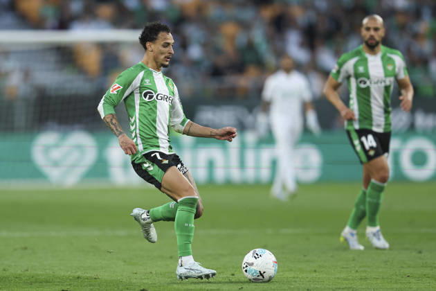 ESP: Real Betis - Elche CF. La Liga EA Sports. Date 36 Antony Dos Santos of Real Betis during the La Liga EA Sports match between Real Betis and Elche CF played at La Cartuja Stadium on May 12, 2026 in Sevilla, Spain. kpng Copyright: xAntonioxPozox xPRESSINPHOTOx AP_260512_BET_ELC_2526_074