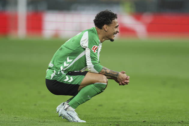 ESP: Real Betis - Elche CF. La Liga EA Sports. Date 36 Antony Dos Santos of Real Betis during the La Liga EA Sports match between Real Betis and Elche CF played at La Cartuja Stadium on May 12, 2026 in Sevilla, Spain. kpng Copyright: xAntonioxPozox xPRESSINPHOTOx AP_260512_BET_ELC_2526_077