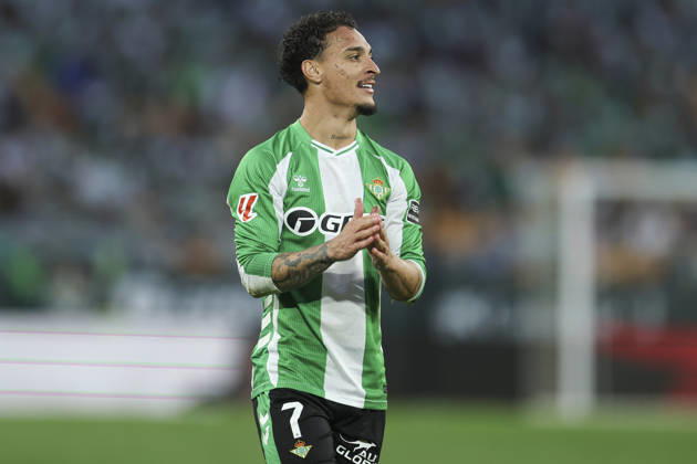 ESP: Real Betis - Elche CF. La Liga EA Sports. Date 36 Antony Dos Santos of Real Betis during the La Liga EA Sports match between Real Betis and Elche CF played at La Cartuja Stadium on May 12, 2026 in Sevilla, Spain. kpng Copyright: xAntonioxPozox xPRESSINPHOTOx AP_260512_BET_ELC_2526_083