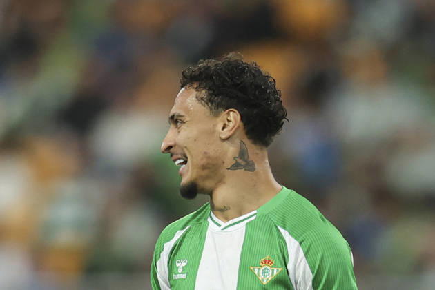 ESP: Real Betis - Elche CF. La Liga EA Sports. Date 36 Antony Dos Santos of Real Betis during the La Liga EA Sports match between Real Betis and Elche CF played at La Cartuja Stadium on May 12, 2026 in Sevilla, Spain. kpng Copyright: xAntonioxPozox xPRESSINPHOTOx AP_260512_BET_ELC_2526_098