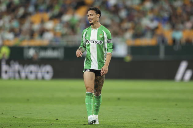 ESP: Real Betis - Elche CF. La Liga EA Sports. Date 36 Antony Dos Santos of Real Betis during the La Liga EA Sports match between Real Betis and Elche CF played at La Cartuja Stadium on May 12, 2026 in Sevilla, Spain. kpng Copyright: xAntonioxPozox xPRESSINPHOTOx AP_260512_BET_ELC_2526_099