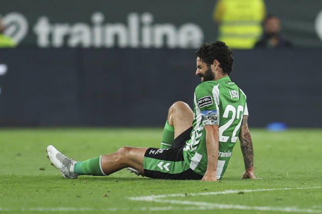 ESP: Real Betis - Elche CF. La Liga EA Sports. Date 36 Isco Alarcon of Real Betis during the La Liga EA Sports match between Real Betis and Elche CF played at La Cartuja Stadium on May 12, 2026 in Sevilla, Spain. kpng Copyright: xAntonioxPozox xPRESSINPHOTOx AP_260512_BET_ELC_2526_114