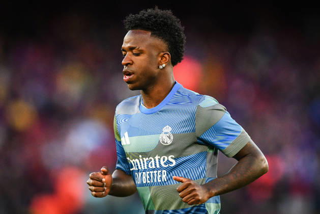 May 10, 2026, Barcelona, Spain, Spain: Vinicius Junior (Jr) of Real Madrid during the LaLiga match between FC Barcelona, Barca and Real Madrid CF at Spotify Camp Nou Stadium on May 10, 2026 in Barcelona, Spain. FC Barcelona V Real Madrid CF - LaLiga - ZUMAm308 20260510_zsp_m308_020 Copyright: xMatthieuxMirvillex
