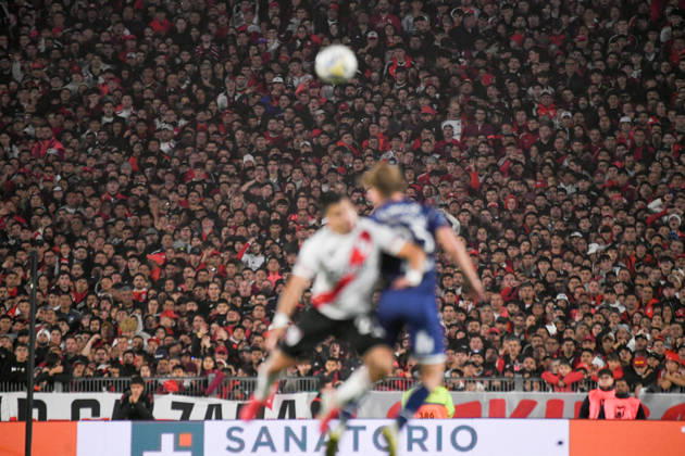 River Plate v Gimnasia y Esgrima La Plata - Torneo Apertura 2026 Fans in the Centenario stand at River Plate s stadium watch during the 2026 League Cup playoff match between River Plate and Gimnasia y Esgrima de La Plata at the Monumental Stadium on May 13, 2026. Buenos Aires Argentina Copyright: xPabloxEliasx originalFilename:elias-notitle260513_npVll