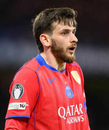 17 March 2026 - Chelsea v Paris Saint-Germain - Champions League - Stamford Bridge. Chelsea v Paris Saint-Germain - Champions League - Stamford Bridge. Paris Saint Germain s Khvicha Kvaratskhelia in action. Picture : Mark Pain London England Copyright: xMarkxPainx
