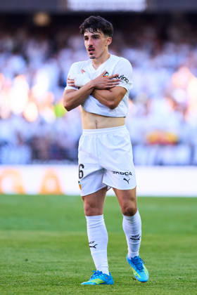 Valencia CF v Rayo Vallecano - LaLiga EA Sports VALENCIA, SPAIN - MAY 14: Jose Luis Garcia Pepelu of Valencia CF celebrates after scoring his team s first goal during to the LaLiga EA Sports match between Valencia CF and Rayo Vallecano at Estadio Mestalla on May 14, 2026 in Valencia, Spain. (Photo by Jose Torres Photo Players Images Magara Press) Valencia Estadio Mestalla Spain Copyright: xJosexTorresx