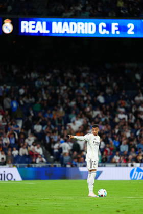 May 15, 2026, Madrid, Spain: Kylian MbappÃ of Real Madrid CF is seen during the LaLiga EA Sports match between Real Madrid CF and Real Oviedo at the Santiago BernabÃ u. Final Score: Real Madrid 2-0 Real Oviedo Madrid Spain - ZUMAs197 20260515_aaa_s197_018 Copyright: xGokhanxTanerx