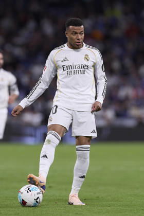 May 14, 2026, Madrid, Spain: Kylian Mbappe of Real Madrid CF is seen in action during the LaLiga EA Sports 2025 2026 week 36 football match between Real Madrid and Real Oviedo at Santiago Bernabeu stadium. Final score; Real Madrid CF 2:0 Real Oviedo Madrid Spain - ZUMAs197 20260514_aaa_s197_576 Copyright: xFedericoxTitonex