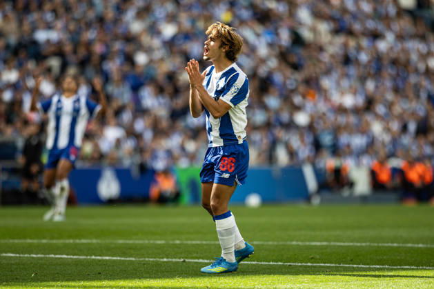 May 16, 2026, Porto, Porto, Portugal: RODRIGO MORA of FC Porto reacts during the Liga Portugal Betclic 25 26 match between FC Porto and Santa Clara at Estadio do Dragao on May 16 2026, in Porto, Portugal. Porto Portugal - ZUMAa269 20260516_zsp_a269_077 Copyright: xSandroxAlemaox