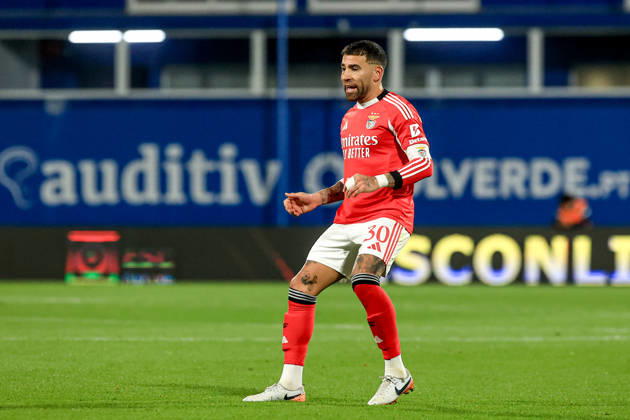GD Estoril Praia v SL Benfica - Primeira Liga Nicolas Otamendi of SL Benfica in action during the Primeira Liga match between GD Estoril Praia and SL Benfica at Estadio Antonio Coimbra da Mota in Estoril, Portugal, on May 16, 2026. Lisbon Estoril Portugal Copyright: xValterxGouveiax originalFilename:gouveia-16052026260517_npNpQ