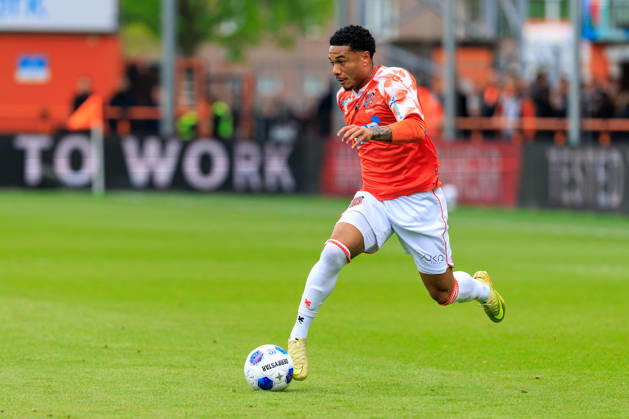 2026-05-17 FC Volendam v SC Telstar - Dutch Eredivisie VOLENDAM, NETHERLANDS - MAY 17: Benjamin Pauwels of FC Volendam during the Dutch Eredivisie match between FC Volendam and SC Telstar at Kras Stadion on May 17, 2026 in Volendam, Netherlands. Volendam Kras Stadion Netherlands Content not available for redistribution in The Netherlands directly or indirectly through any third parties. Copyright: xMarcelxvanxPlateringenx