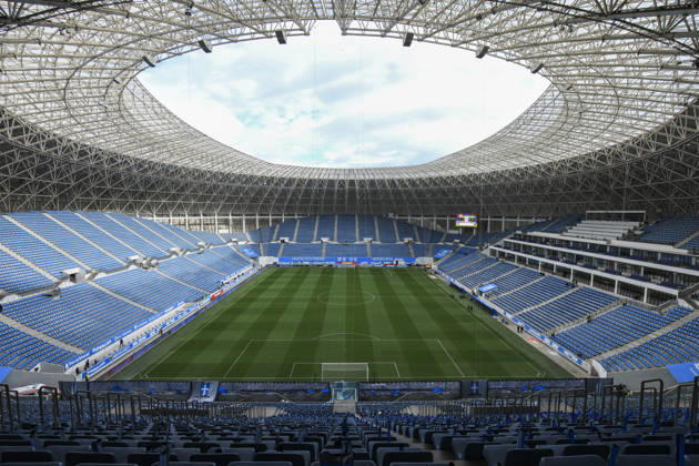 May 17, 2026, Craiova, Romania, Superliga Season 2025-2026, Play-Off, Stage 9, Universitatea Craiova vs FC Universitatea Cluj, Ion Oblemenco stadium, Craiova, Romania Ion Oblemenco stadium