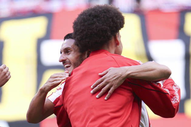 Atletico de Madrid vs Girona, on the 37th matchday of the 2025 26 Spanish First Division May 17, 2026, Madrid, Spain Koke and Witsel during the Spanish championship LaLiga football match between Atletico de Madrid and Girona CF on 17 May 2026 at Estadio Santiago Bernabeu in Madrid, Spain Madrid, Spain Madrid Madrid, Spain Madrid Madrid Spain Copyright: xAlejandroxMatiasx