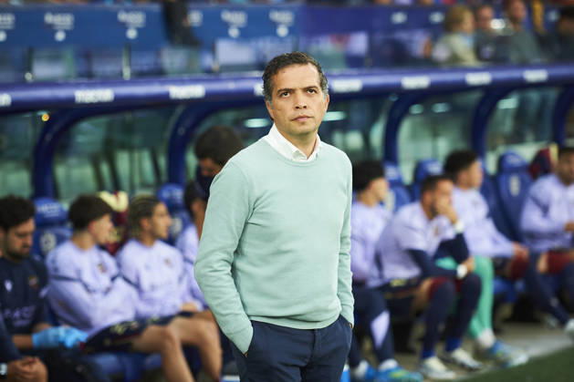 head coach Luis Castro Levante UD during the LaLiga EA Sports match between Levante UD and RCD Mallorca at Ciudad de Valencia on May 17, 2026 in Valencia, Spain Photo by Maria Jose Segovia DeFodi Images