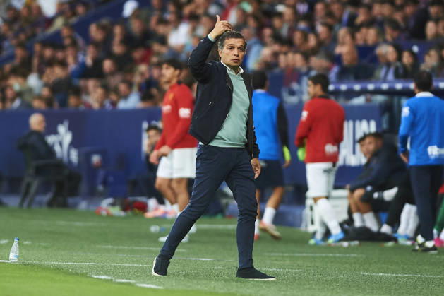 head coach Luis Castro Levante UD during the LaLiga EA Sports match between Levante UD and RCD Mallorca at Ciudad de Valencia on May 17, 2026 in Valencia, Spain Photo by Maria Jose Segovia DeFodi Images