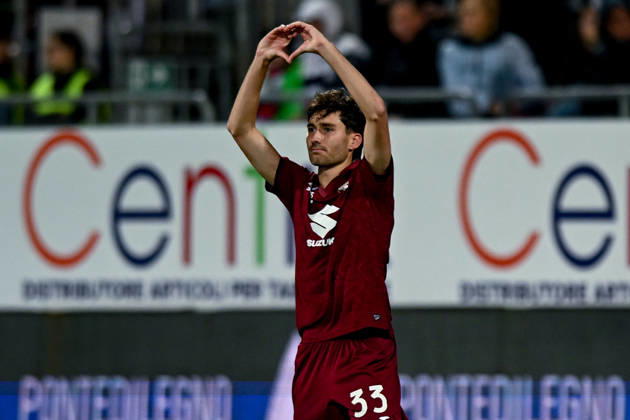 Torino s Rafael Obrador Burguera celebrates after scoring the goal for 0-1 during the Serie A soccer match between Cagliari Calcio and Torino at the Unipol Domus in Cagliari, Sardinia - Sunday 17th May. - Soccer Copyright: x ®xGianlucaxZuddas LaPressex
