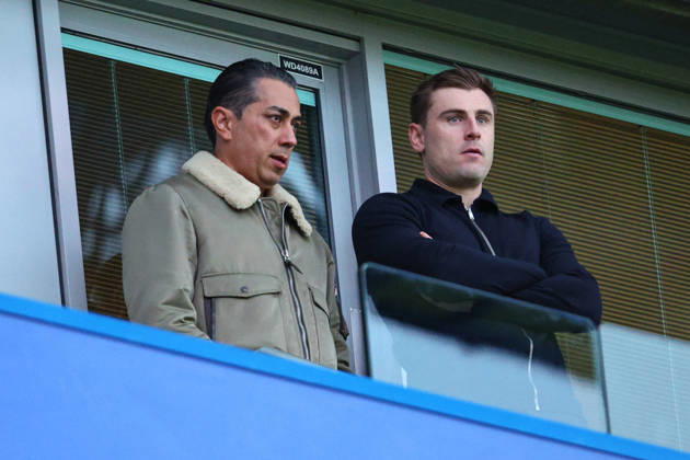 Premier League: Chelsea v Tottenham Hotspur LONDON, UK - 19th May 2026: Chelsea co-owner Behdad Eghbali looks on with Chelsea Director of Global Recruitment Sam Jewell ahead the Premier League match between Chelsea FC and Tottenham Hotspur FC at Stamford Bridge London Stamford Bridge England United Kingdom Copyright: xCraigxMercerx xPeakxActionxPhotosx