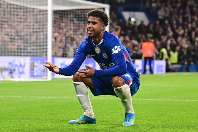 Chelsea v Tottenham Hotspur, Premier League GOAL Chelsea midfielder Andrey Santos (17) scores a goal and celebrates 2-0 during the Premier League match between Chelsea and Tottenham Hotspur at Stamford Bridge, London, UK on 19 May 2026. London Stamford Bridge Greater London UK Editorial use only DataCo restrictions apply See www.football-dataco.com , Copyright: xDennisxGoodwinx PSI-24269-0059