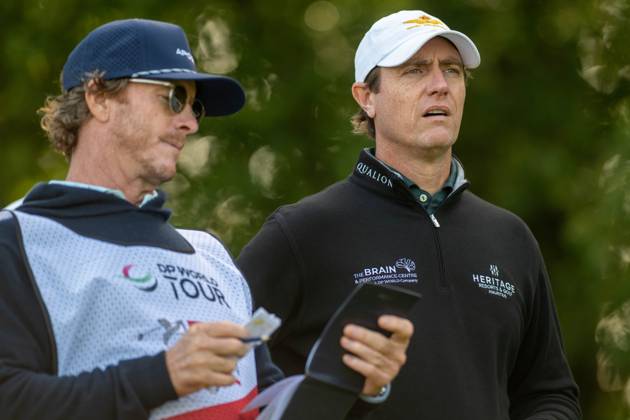 Belgian Nicolas Colsaerts pictured in action during the first round (1 4) of the 2026 Soudal Open DP World Tour golf tournament in Schilde, Thursday 21 May 2026. The Soudal Open takes place from 21 to 24 May at the Rinkven Golf Club in Schilde. JONASxROOSENS x174613803x