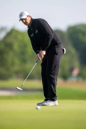 Belgian Nicolas Colsaerts pictured in action during the first round (1 4) of the 2026 Soudal Open DP World Tour golf tournament in Schilde, Thursday 21 May 2026. The Soudal Open takes place from 21 to 24 May at the Rinkven Golf Club in Schilde. JONASxROOSENS x174613894x