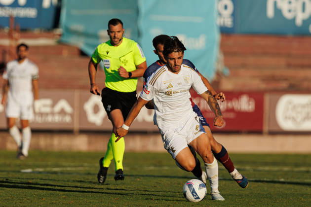 Joao Marques seen during Liga Portugal 25 26 play off game between teams of SCU Torreense and Casa Pia AC at Estadio Manuel Marques (Luis Loureiro Ball Raw Images PT) Rio Maior Estadio Manuel Marques Portugal Copyright: xLuisxLoureirox LLOR2750