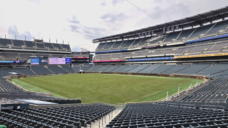 Fußball, FIFA WM 2026, Sportstätten, Lincoln Financial Field in Philadelphia, USA