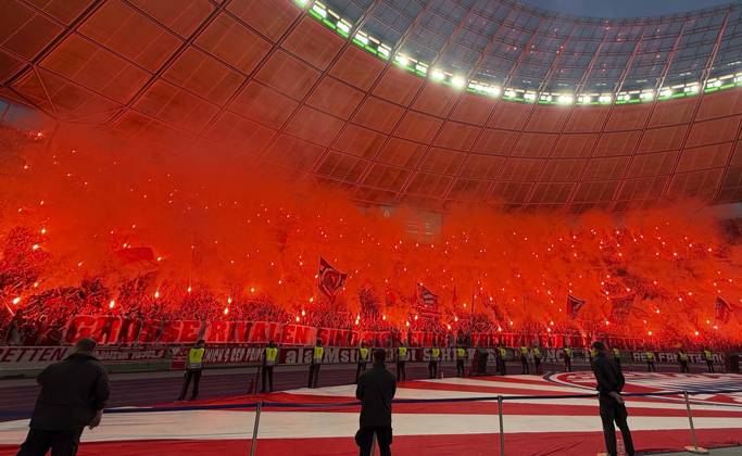 23 05 2026, Football DFB Pokal 2025 2026, Final, FC Bayern Munich VfB Stuttgart, at Olympiastadion Berlin Pengalos DFL and DFB regulations prohibit any use of photographs as image sequences and or quasi video