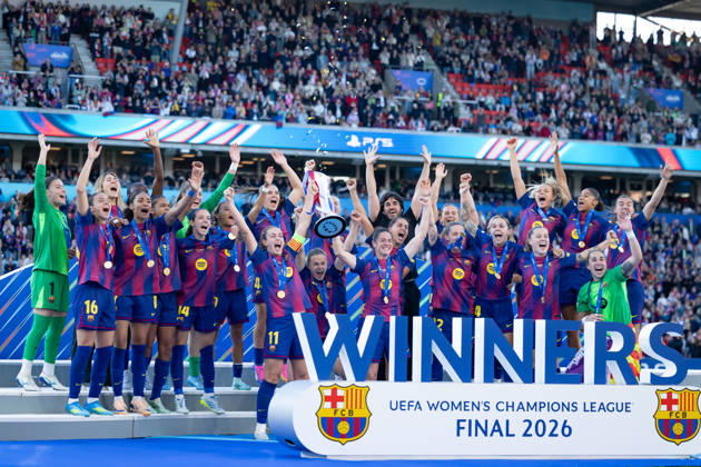 Football, Ballon d’Or 2026, FC Barcelona named Women’s Club of the Year, archive photos